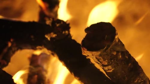 Bonfire Closeup
