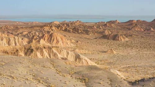 Cinematic View Of Qinghai, China