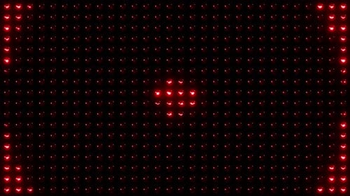 Red Radial Light
