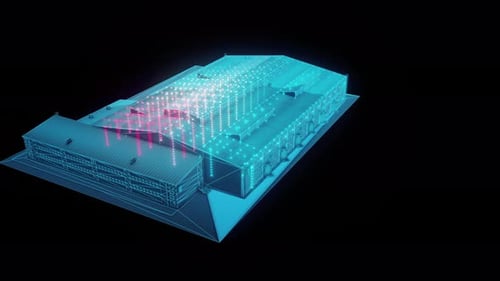 Smart Building Digital Model Network