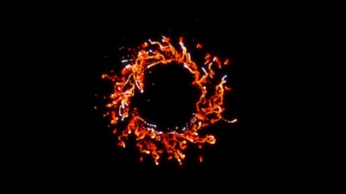 Recurso VFX redondeado en movimiento