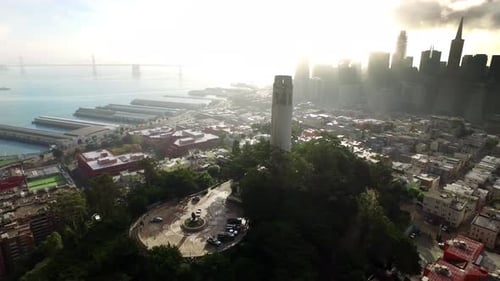 San Francisco Aerial View and Cityscape