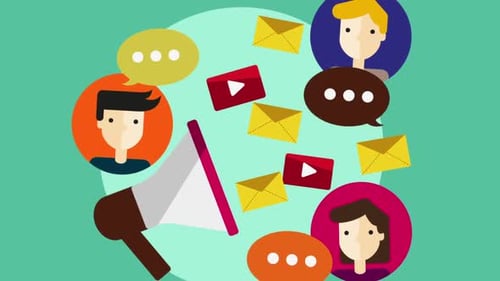 Solução de marketing de mídia social