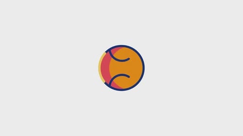 Geometric Abstract Circle Logo Reveal with Fluid Motion