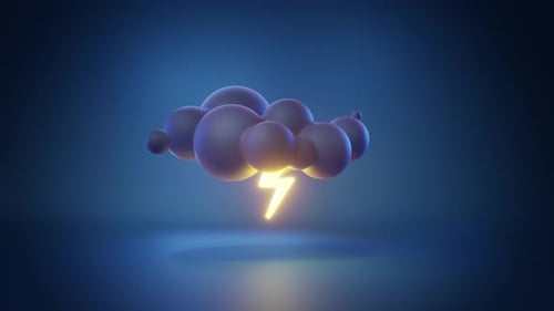 3D Dark Cloud icon