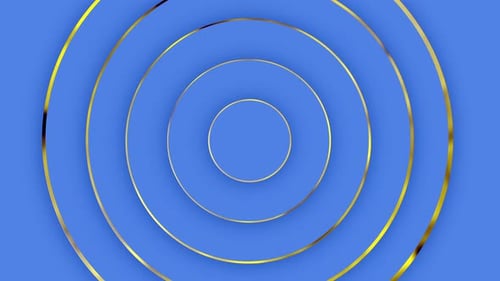 Luxury Blue Circle Background