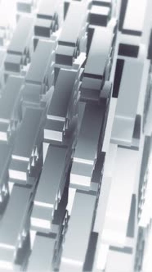 Vertical Video - Abstract Geometric Technology Background