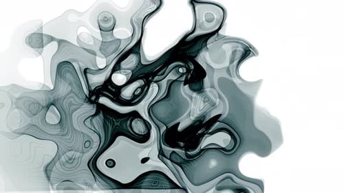 Abstract Fluid Morphing Shapes Background Animation