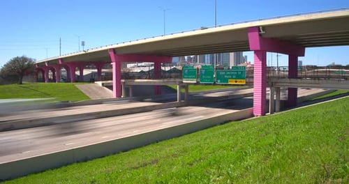 Houston I-10 East Freeway Timelapse