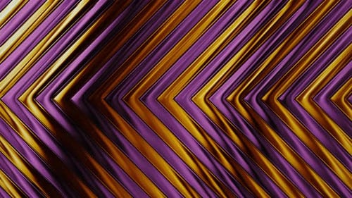 Glossy Arrow Gold Purple Lines