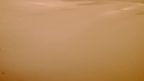 Abstract Amber-Toned Water Ripples