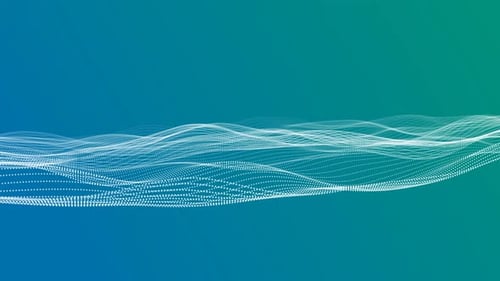 Background Technology Line Wave