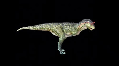 Dinosaure Carnotaurus Eat Idle