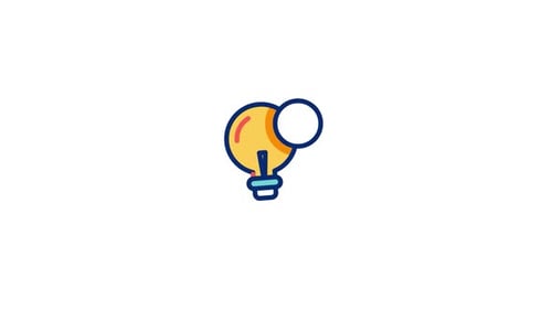 Lightbulb Animated Icon