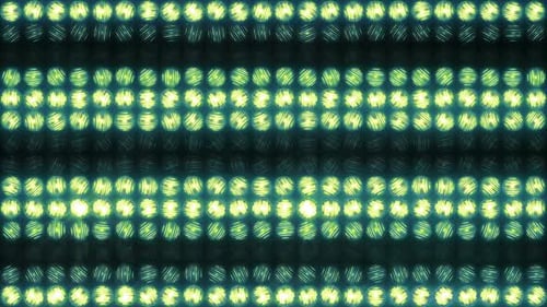 Vertikal zerrissene Streifen in der Lichtwand