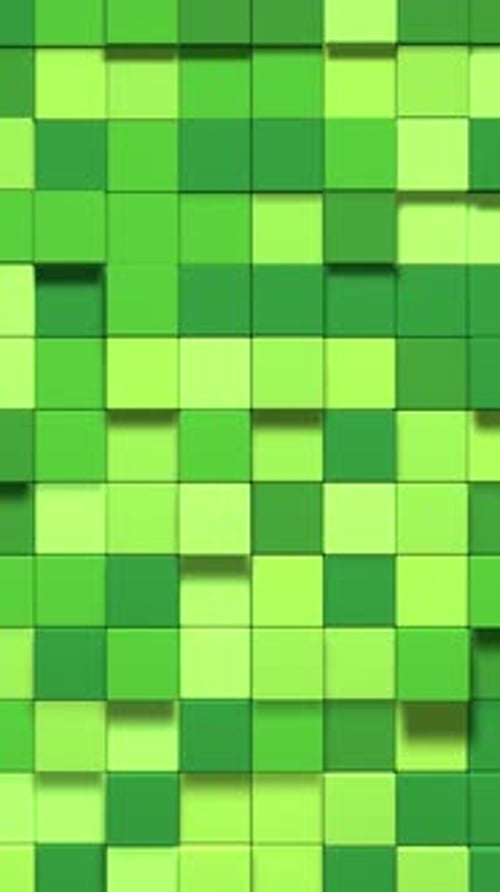 Boucle de cubes abstraits 3D