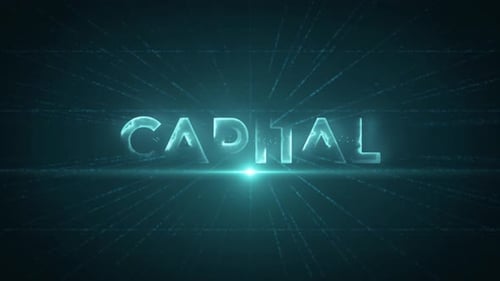 Texte de données numériques en majuscule 4 K