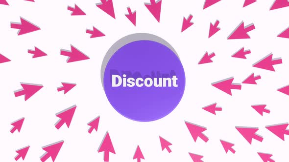 Discount Animation Background. Discount Offer And Sale Campaign ...