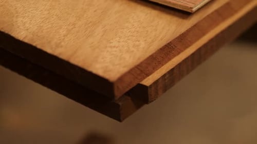 Close up of Wood Material