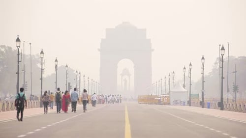 poluição de Delhi