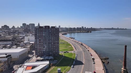 Rambla von Montevideo Uruguay