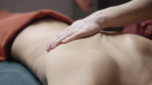 Therapeutic Back Massage for Wellness and Relaxation