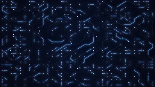 Circuit dynamique avec transmission de données. Intelligence artificielle, apprentissage automatique et informatique