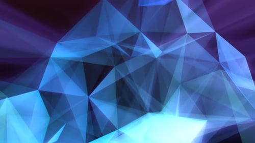 Plexus bleu moderne abstrait