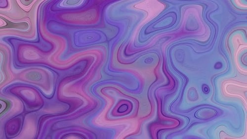 Vibrant Abstract Liquid Morphing Wavy Background Loop
