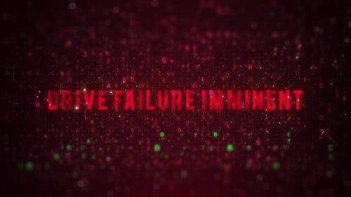 Drive Failure Imminent Trendy Words In Technology