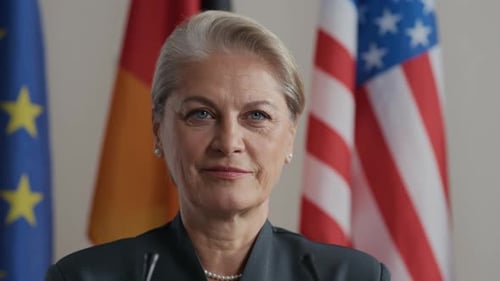 Political Speech At International Summit