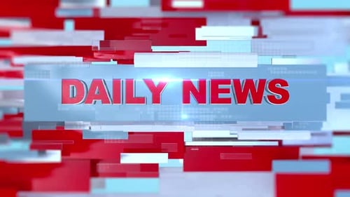 Daily News Broadcast Breaking News Opener International News and TV Channel Intro