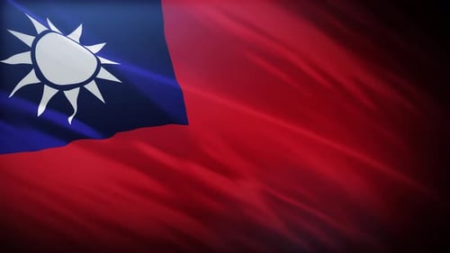 Flag of Taiwan, full screen, high resolution, 4K Republic of China Flag