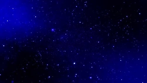 Particles Blue Background Loop