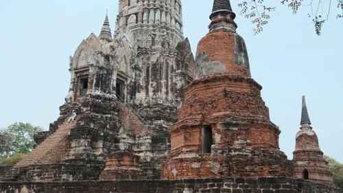 Wat Ratchaburana Ancient Temple in Ayutthaya Historical Park Thailand Asia Historical Buddhist