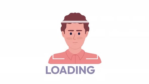 Animated ID Verifying Service Loader