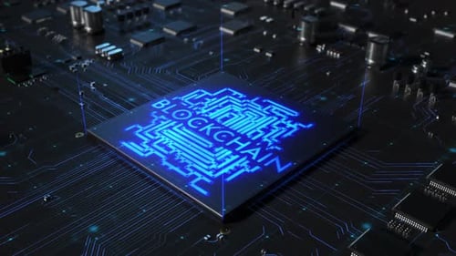 3D Blockchain Animation in Action