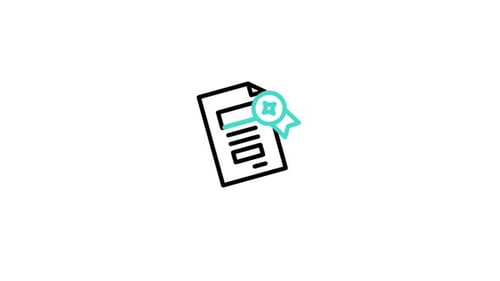 Certificate Animated Icon