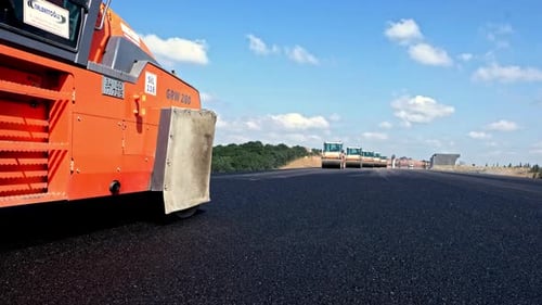 Compactage de l'asphalte