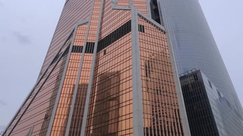 Moscow High Rise Buildings In The City Center