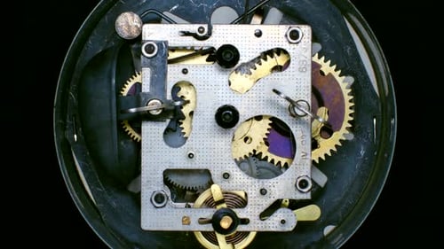 Clockwork Interior of Timepiece
