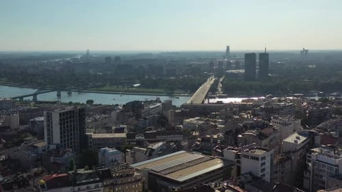 Cityscape of Belgrade