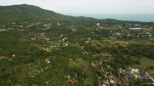 Panorama of Koh Samui. Thailand
