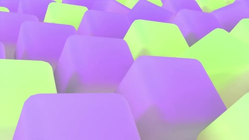 Purple Green Boxes Intro Back Able to Loop Endless