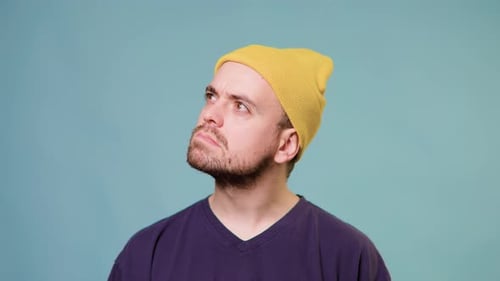 Besorgtes, kontemplatives Denken, Gesichtsausdrücke