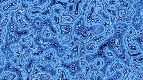 Seamless Abstract Fluid Blue Liquid Swirl Background