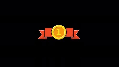 Animationsvideo zum Gold Badge Award, transparent