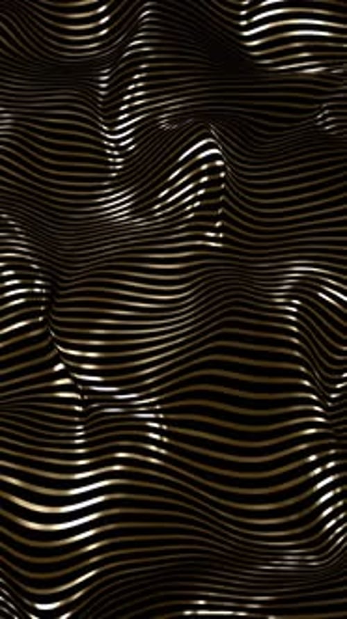 Vertical Video - Shiny Golden Metallic Background