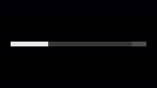 Minimalist Horizontal Progress Bar Loading Animation
