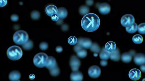 3D FLoating Minerals